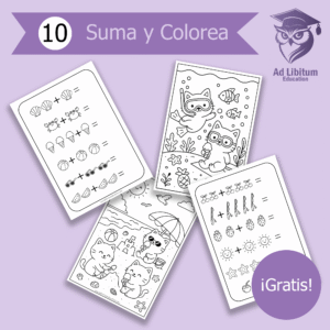 Cuadernillo de sumas para infantil. Gratis | Formato PDF