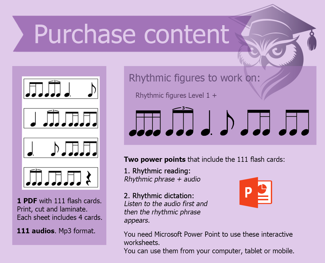 Nivel 2 – Dictado rítmico con audios - Imagen 2